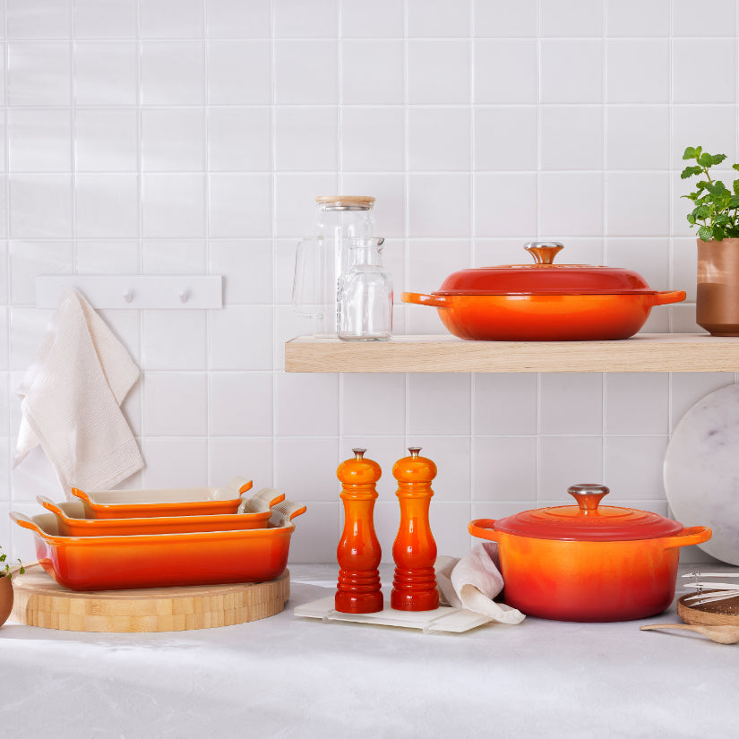 Le Creuset - Signature Braadpan Oranjerood 24 cm