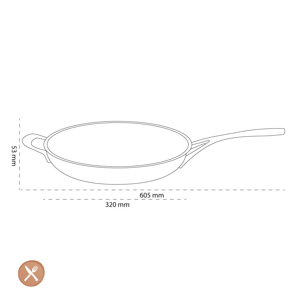 Demeyere - Proline 7 Koekenpan 32 cm