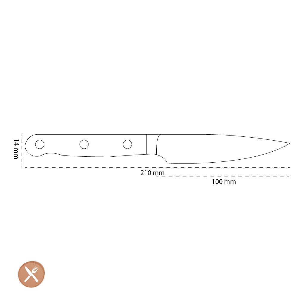 Zwilling - Prof S Schil- en garneermes 100 mm