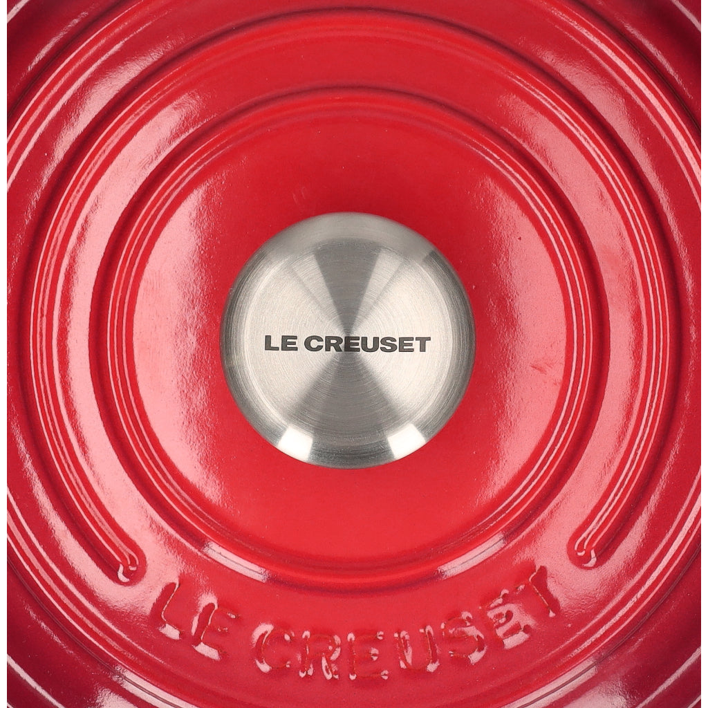 Le Creuset - Signature Braadpan Kersenrood 24 cm