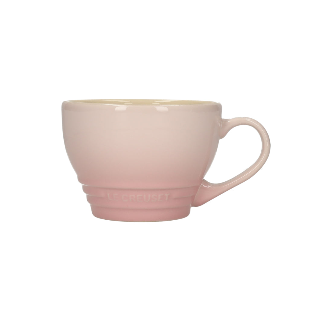 Le Creuset - Grote Cappuccino Mok Shell Pink 0,4l