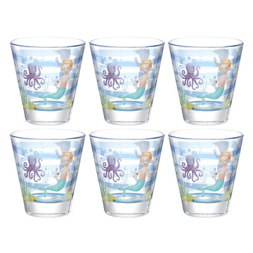 Leonardo - Bambini Avventura Drinkglas 215ml Zee - 6 stuks