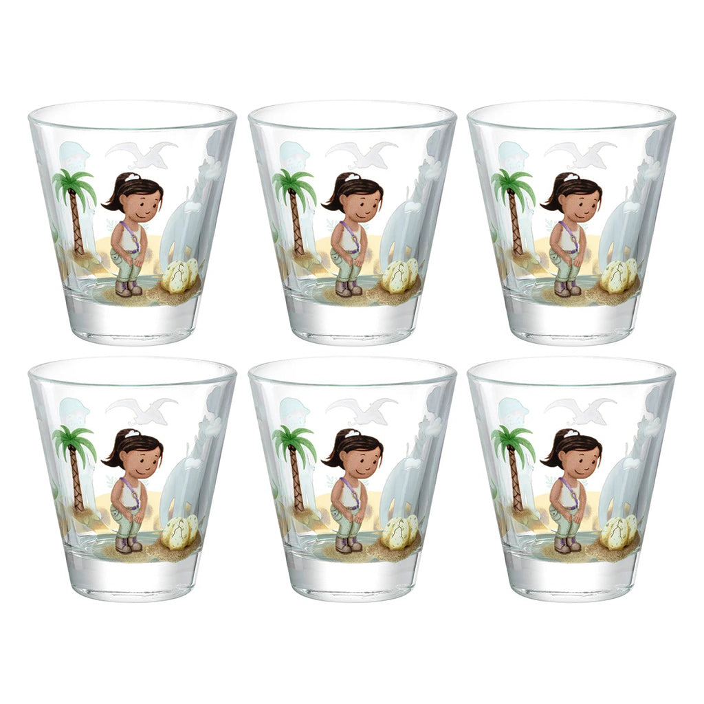 Leonardo - Bambini Avventura Drinkglas 215ml Dino - 6 stuks