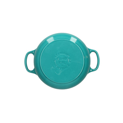 Le Creuset - Signature Braadpan Caribbean Blauw 20 cm