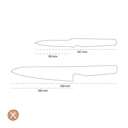 Global - G-5531 Koksmes + Schilmes