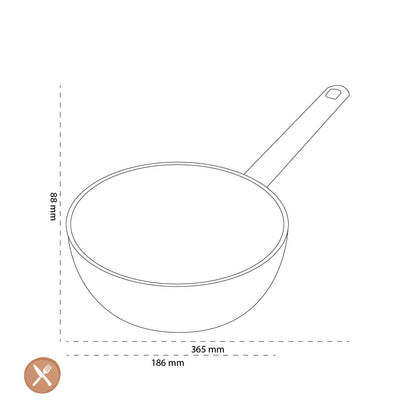 Demeyere - Sauteuse conique Apollo 7 18 cm