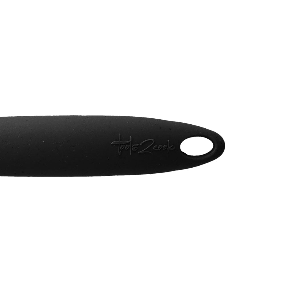 Outils2Cook - Cuillère Wok en Silicone Poivre Noir