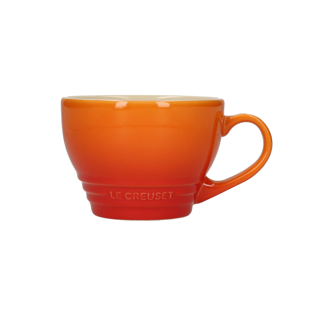 Le Creuset - Grote Cappuccino Mok Oranjerood 0,4l