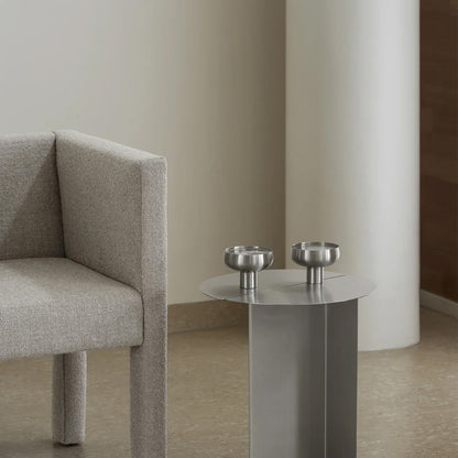 Blomus - Koyoi Coupe Glas Matt Stainless Steel (set van 2)