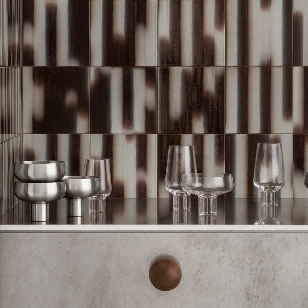 Blomus - Koyoi Coupe Glas Matt Stainless Steel (set van 2)