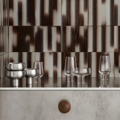 Blomus - Koyoi Coupe Glas Matt Stainless Steel (set van 2)