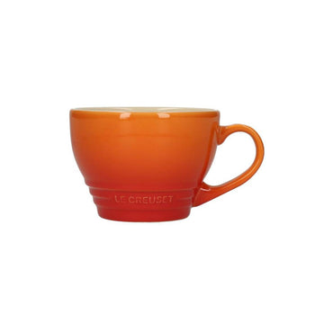 Le Creuset - Grote Cappuccino Mok Oranjerood 0,4l