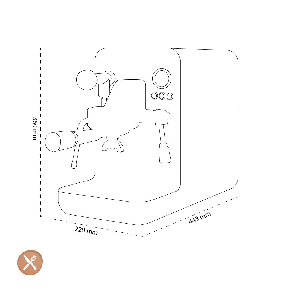 Smeg - Machine à expresso Blanc Mat