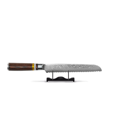 Shinrai Knives - Micarta Jewels 7-delige Damascus Messenset