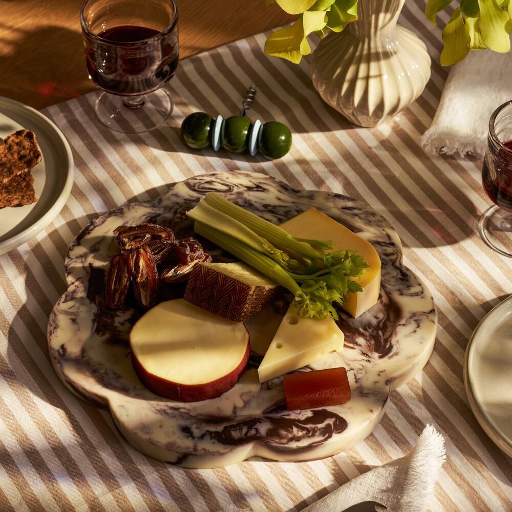 Addison Ross - Serveerplank - Scallop Choclate