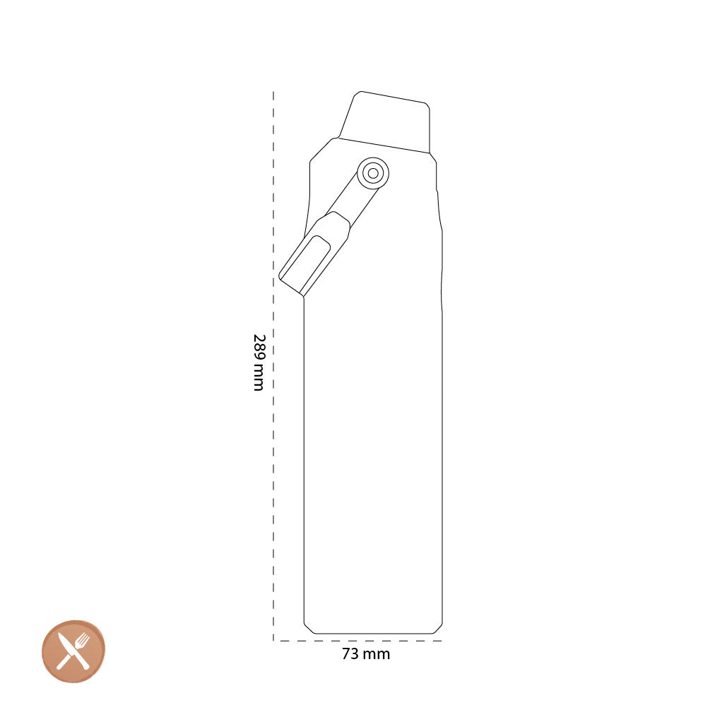 Stanley - De AeroLight™ IceFlow™ Waterfles Snelle Stroom 0,6L Frost