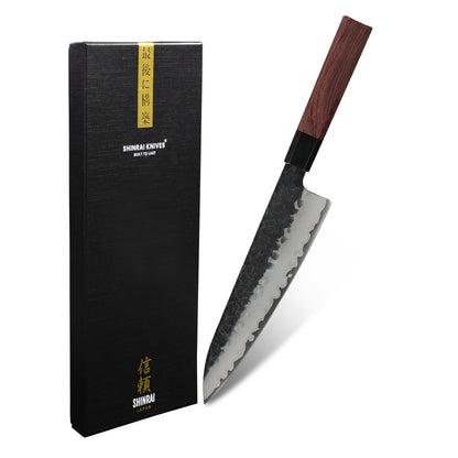 Shinrai Japan - Kurayami Damascus Koksmes 20 cm