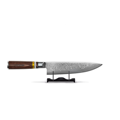 Shinrai Knives - Micarta Jewels 7-delige Damascus Messenset