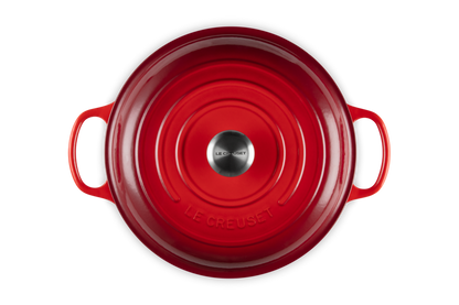 Le Creuset - Signature Campagnard Braadpan Kersenrood 30 cm