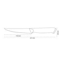 Shinrai Knives - Eclipse Series Damascus Steakmes 13 cm