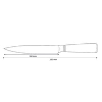 Shinrai Knives - Micarta Jewels Damascus Vleesmes 20 cm