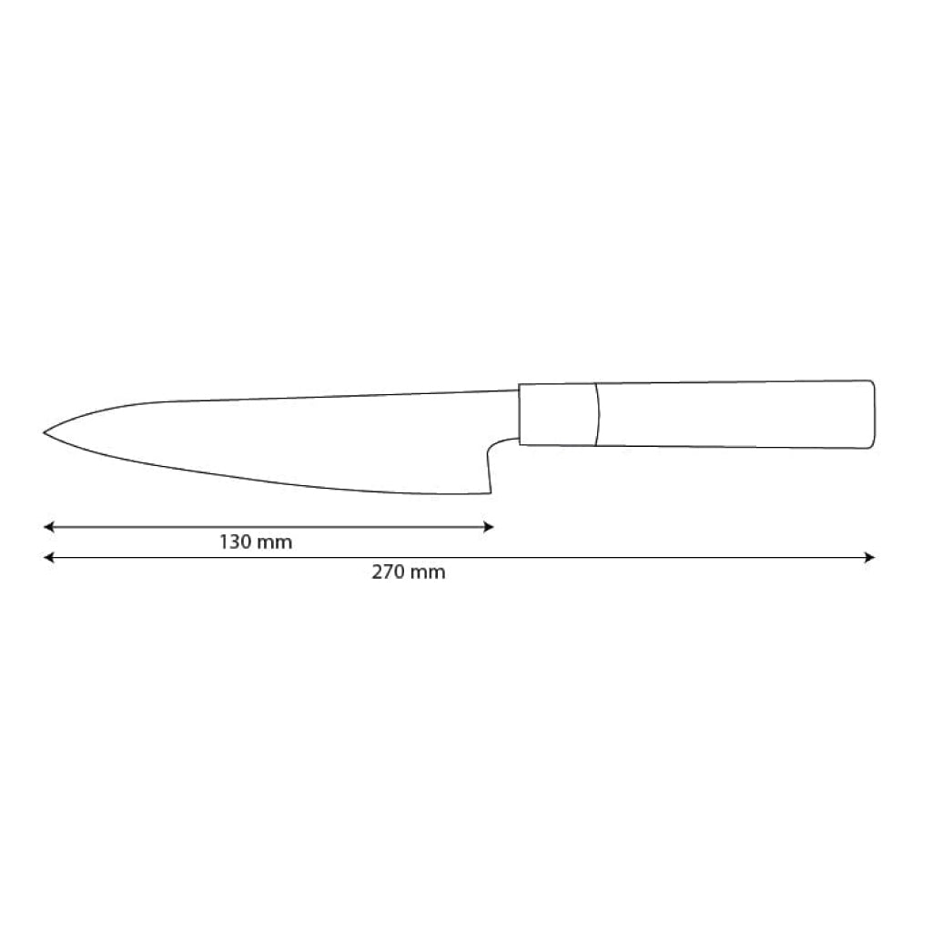 Shinrai Knives - Takumi Kaza Damascus Officemes 13 cm