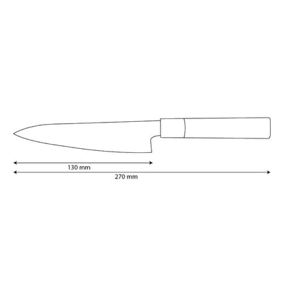 Shinrai Knives - Takumi Kaza Damascus Officemes 13 cm