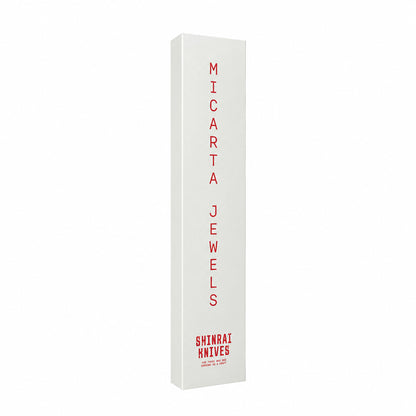 Shinrai Knives - Micarta Jewels Damascus Santoku 18 cm