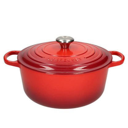 Le Creuset - Signature Braadpan Kersenrood 24 cm