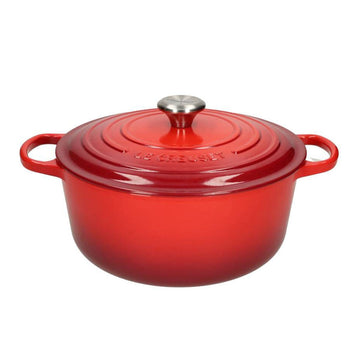 Le Creuset - Signature Campagnard Braadpan Kersenrood 28 cm