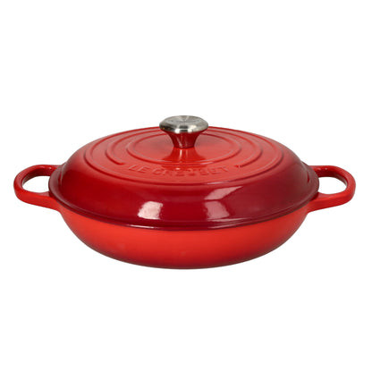 Le Creuset - Cocotte Campagnard Signature Rouge Cerise 26 cm