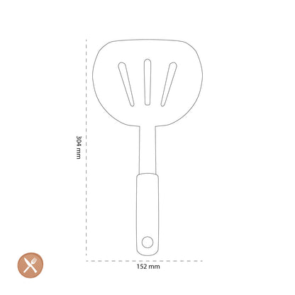 OXO - Pannenkoekspatel silic., 30 cm