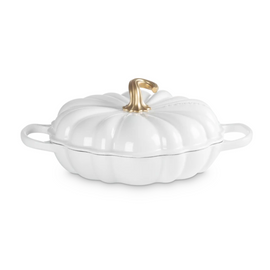 Le Creuset - Signature Pompoen Campagnard Wit 28 cm