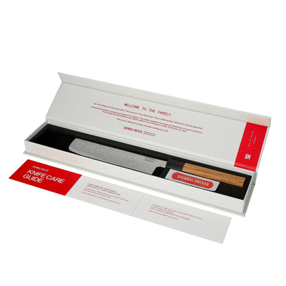 Shinrai Knives - Ensemble de couteaux Damas 7 pièces Takumi Kaza