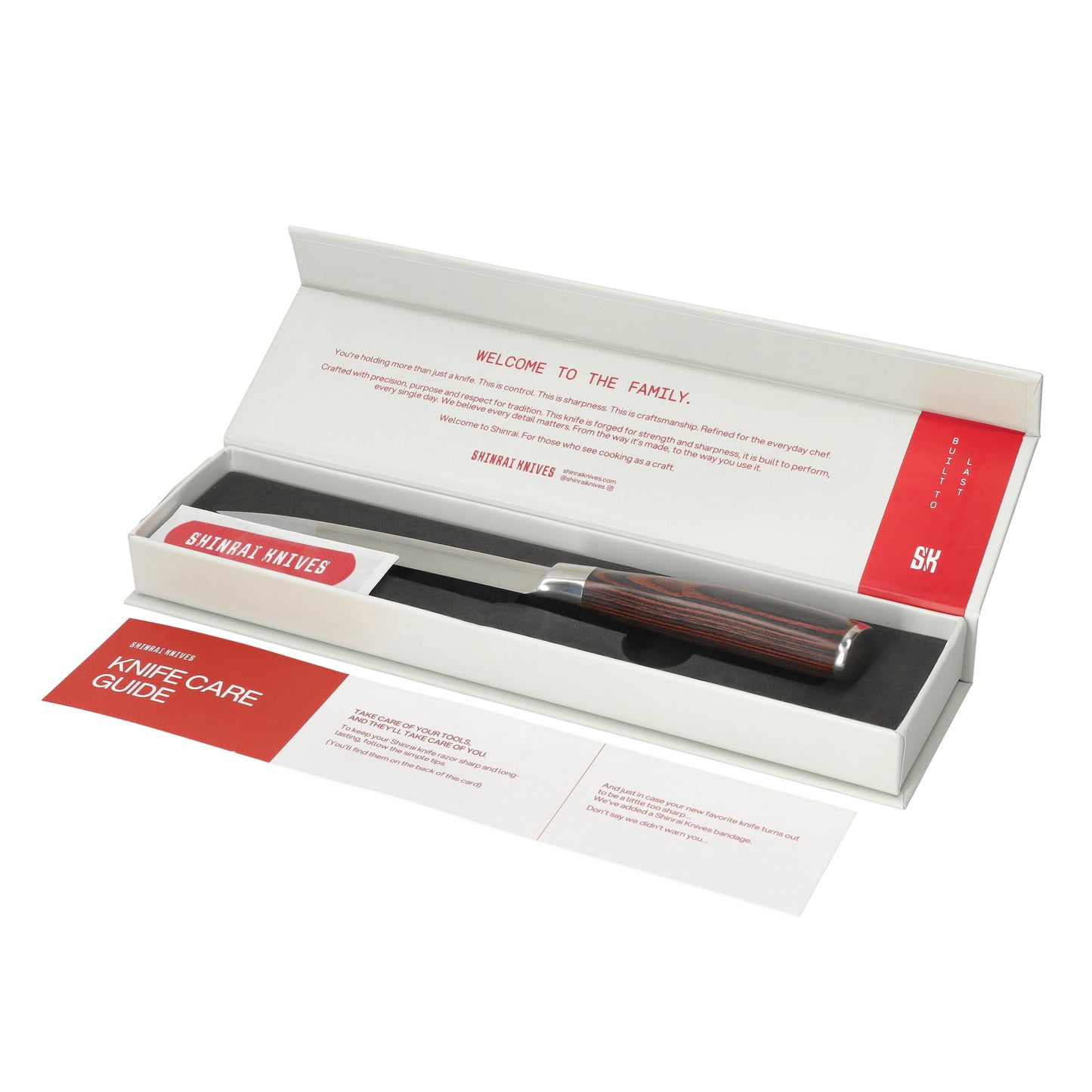 Shinrai Knives - Damascus Print 13-delige Messenset - Master collection XL set