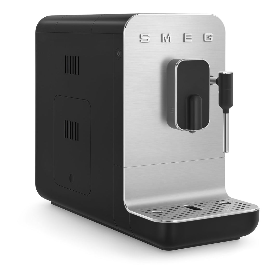 Smeg - Espressomachine | Mat zwart | Contemporary | Automatische koffiemachine met stoomfunctie