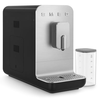 Smeg - Espressomachine | Mat zwart | Contemporary | Automatische koffiemachine met melksysteem