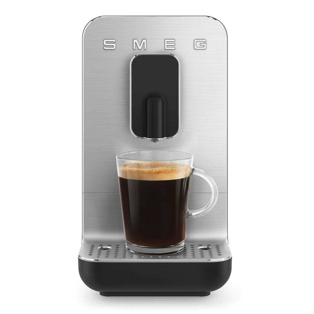 Smeg - Espressomachine | Mat zwart | Contemporary | Automatische koffiemachine