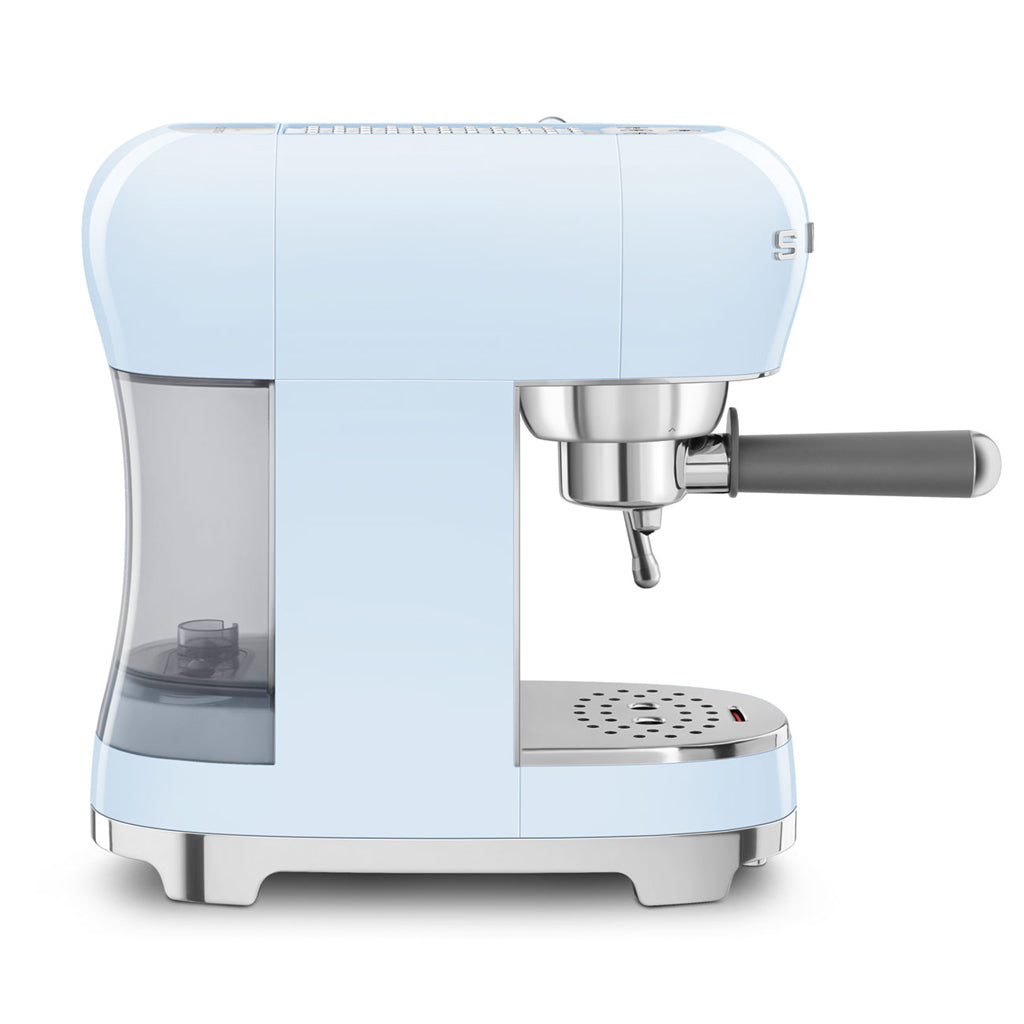 Smeg - Espressomachine | Pastelblauw | Jaren 50 | Handmatige espressomachine