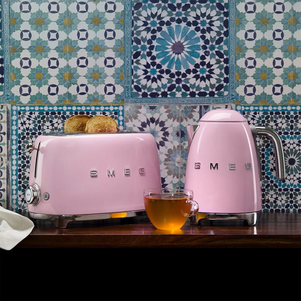 Smeg - Waterkoker | Roze | Jaren 50 | Kettle Standard