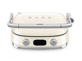 Smeg - Multifunctionele Grill  | Crème | Jaren 50 | Contactgrill