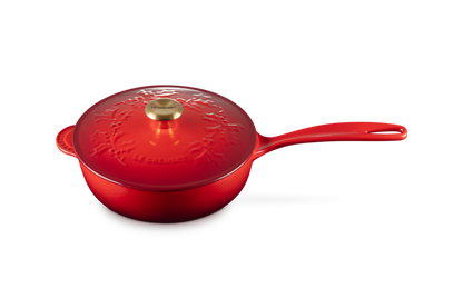 Le Creuset - Holly Collection sauspan ø 21 cm gietijzer Rood