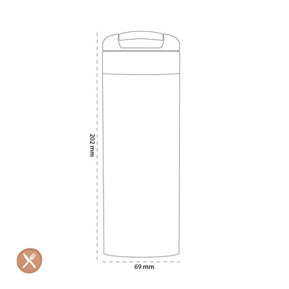 Stanley - De AeroLight™ Transitmok 0,47L Fog Metallic