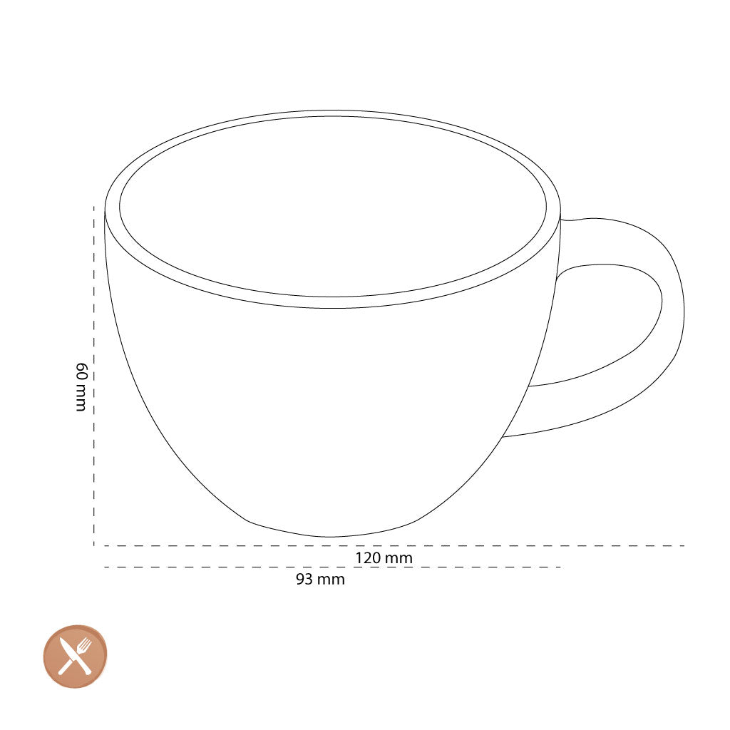 Villeroy & Boch - Crafted Cotton Koffiekoppen 6 stuks 0.25l