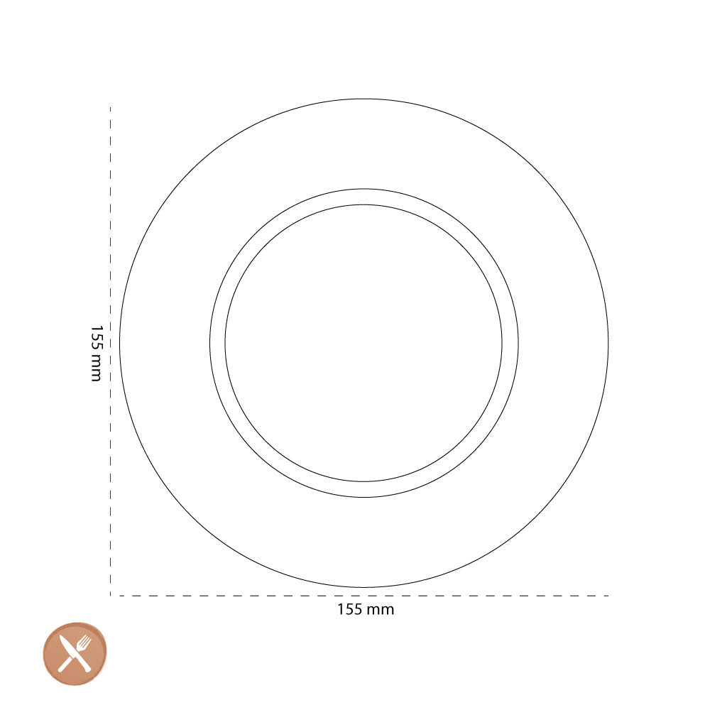 Villeroy & Boch - Fabriquer de la roche - Assiette à Pain et Beurre 16cm