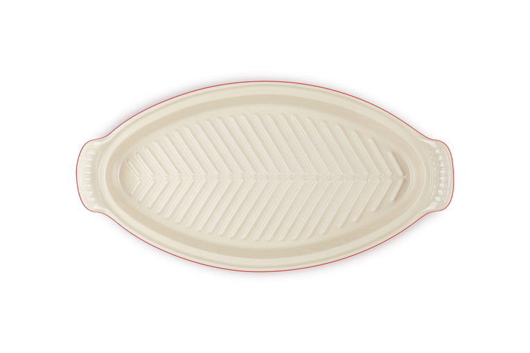 Le Creuset - Ovenschaal Vis 'Kersenrood'