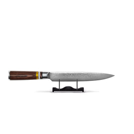 Shinrai Knives - Micarta Jewels Damascus Vleesmes 20 cm