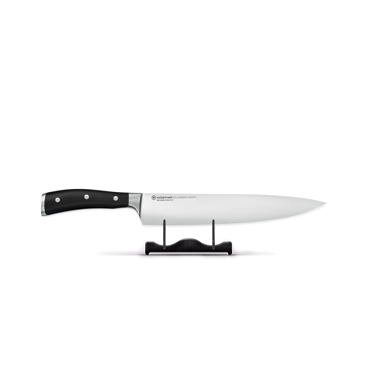 Wusthof - Couteau de chef Classic Ikon 20cm + Bloc à couteaux marron offert