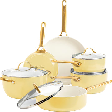 GreenPan - Padova Sunshine Yellow 10-delige Pannenset
