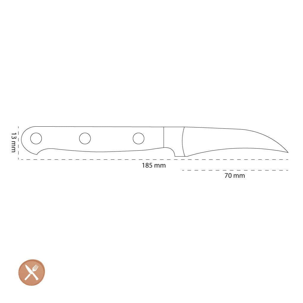 Zwilling - Prof S Schilmes 70 mm